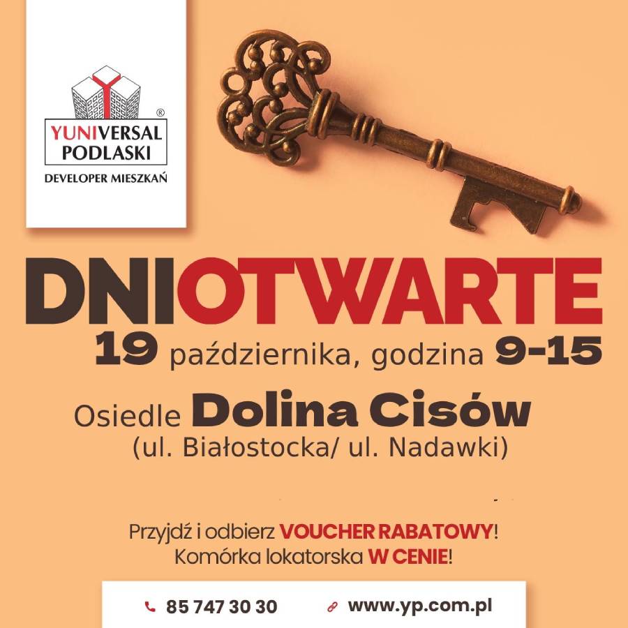 Dni otwarte 19 października na Dolinie Cisów